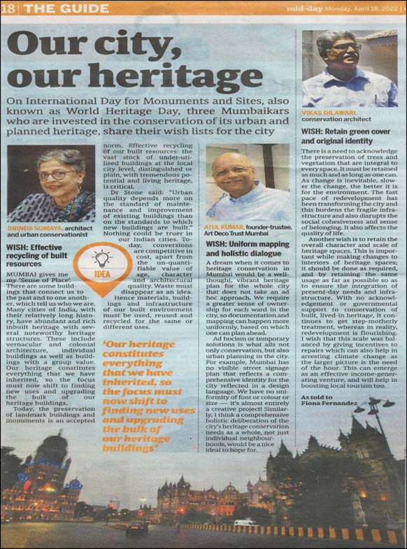 Our city, Our heritage - Mid - day